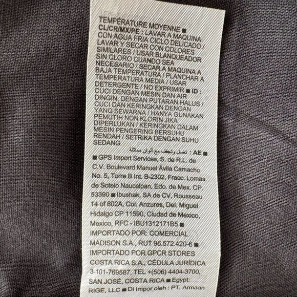 Old Navy Gray Embroidered Long Raglan Ballon Sleeve Boho Midi Dress Plus Size 2X - Picture 11 of 13